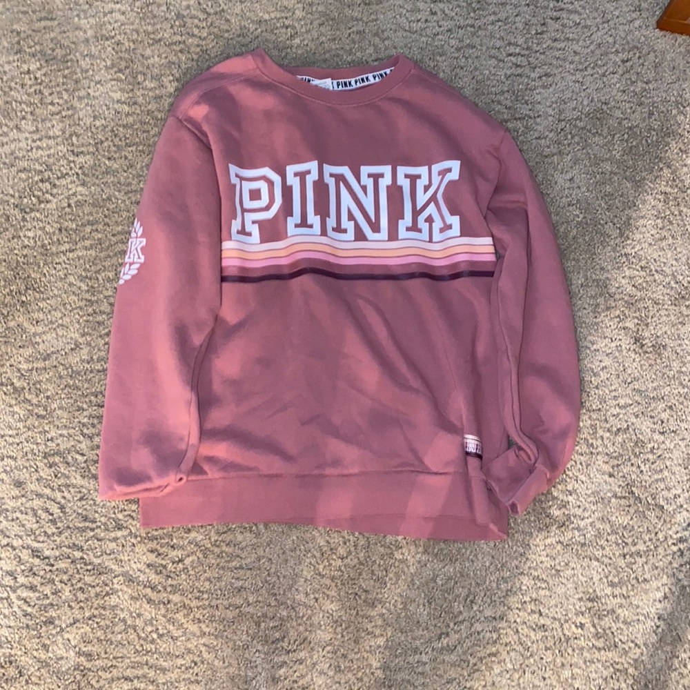 Victoria’s Secret Pink Crewneck Sweatshirt Size Small